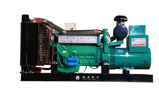 洛南上柴500kw大型柴油发电机组